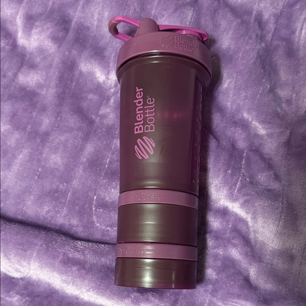 BlenderBottle ProStak Pink / Plum Shaker Bottle